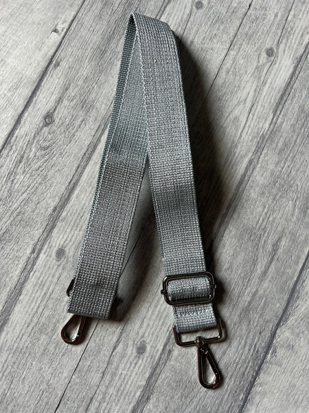 BAG STRAP IN SILVER